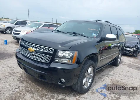 2013 Chevrolet Suburban 1500 Ltz из США, поврежденный, VIN 1GNSCKE0XDR160013